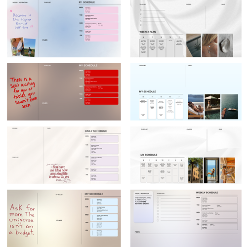 Daily Motivation Desktop Wallpaper Set